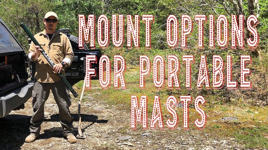 Mounting a Portable Mast