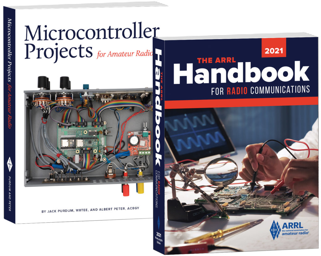 2021 Edition of The ARRL Handbook and New Microcontroller Projects Book Available