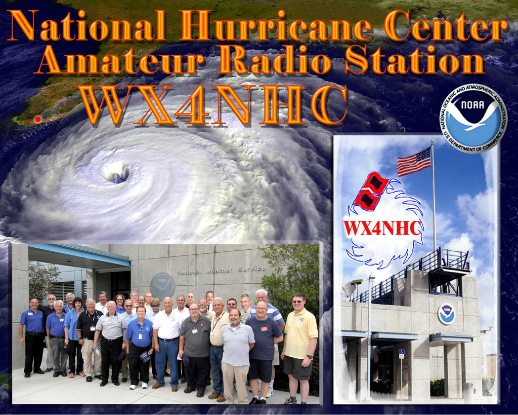 WX4NHC at the National Hurricane Center will Activate, Other Resources on Alert
