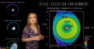 A Bright Region Leaves & Solar Storm Wanes with a Mini-Storm Kiss