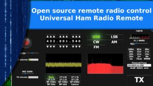Universal Ham Radio Remote. Open source remote radio control