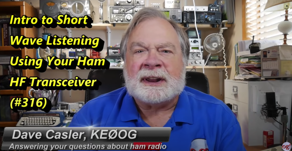 Shortwave Listening with your HF Transceiver