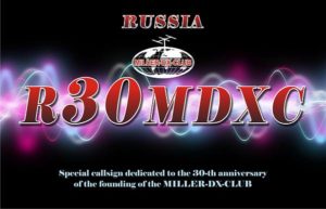 Results of Miller-DX-Club 30th Anniversary Marathon