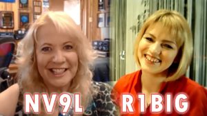 Valerie NV9L & Raisa R1BIG: to meet a future spouse in a Ham Contest