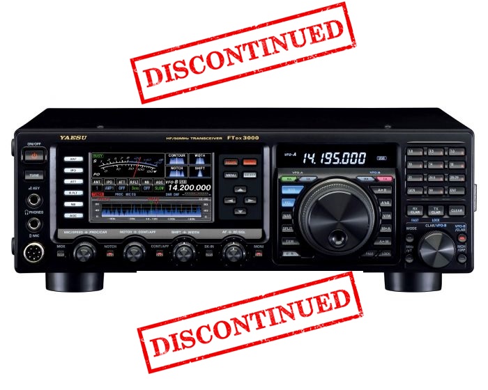 Yaesu FTdx3000 Discontinued