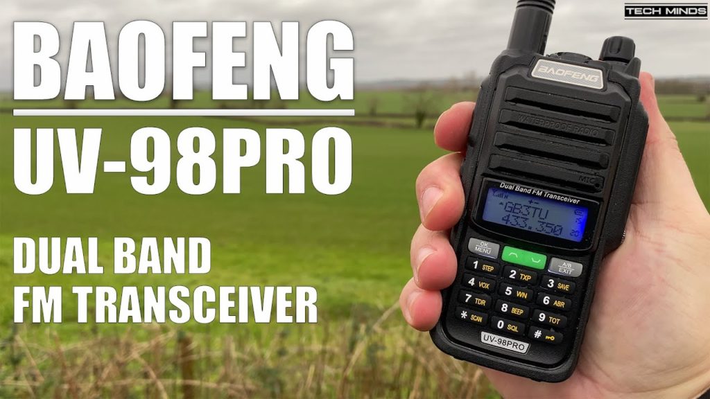 BAOFENG UV-98 PRO DUAL BAND FM TRANSCEIVER IP68