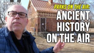 Ancient history on the air: Copper Culture State Park POTA   #hamradioqa