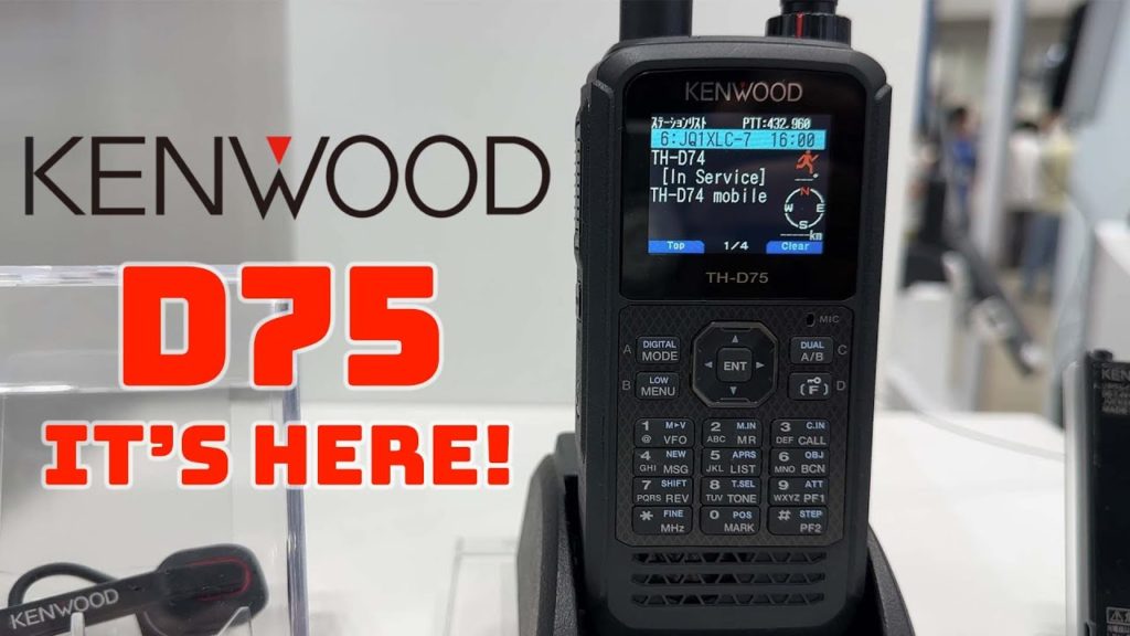 FIRSTLOOK Kenwood TH-D75 Ham Radio Handheld