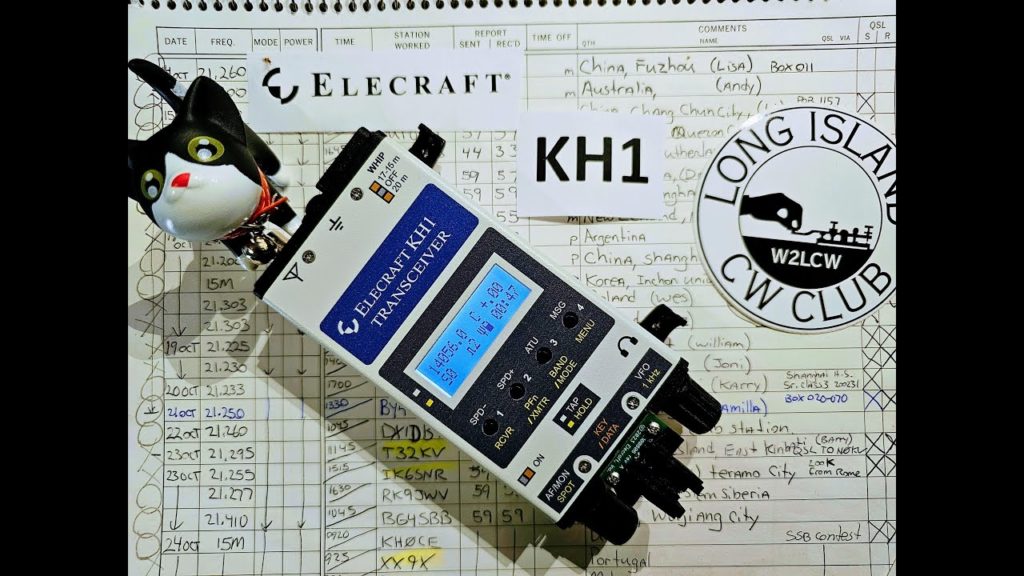 UPGRADED! Elecraft KH-1 Morse Code Key
