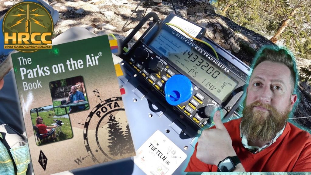 Tactical Ham Radio Deployment On a Beach. Parks On The Air