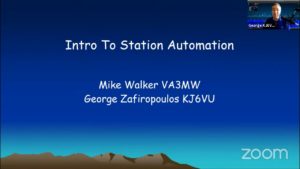 Ham Radio 'Remote Station Control' With George KJ6VU